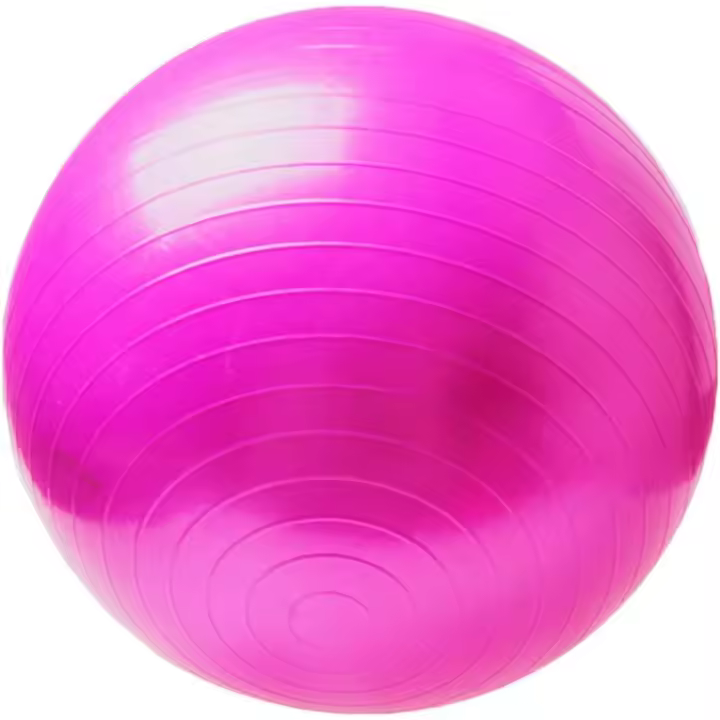 Pelota 65 cm de Pilates, Fitness, Yoga, Embarazo, Deporte, Fitball para Ejercicios de Gimnasia, Silla de Equilibrio, Anti-Reventones, Anti-Burst, Incluye Inflador, M2 Tec - 1