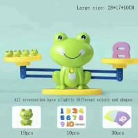 Juego De Equilibrio Digital De Rana Para Niños Desarrollo Intelectual Entrenamiento De Lógica Y Pensamiento Matemático Temprano Educación Educativo Para Niñas Y Niños - details 2