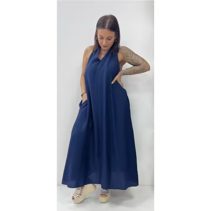 Vestido Gema Marino - 1