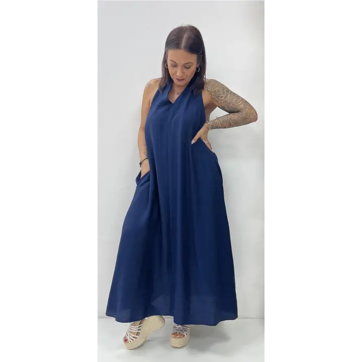 Vestido Gema Marino - 1