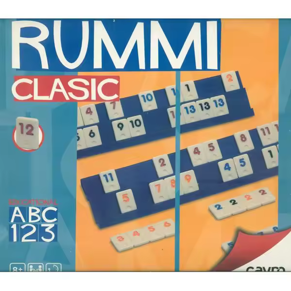 Cayro - Rummi Clasic 4 jugadores (fichas tamaño clásico) - 1