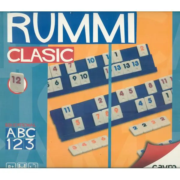Cayro - Rummi Clasic 4 jugadores (fichas tamaño clásico) - 1