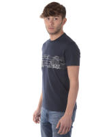 Emporio Armani EA7 Camiseta Algodón Hombre Azul Oscuro 3ZPT44PJ30Z 1554 - details 2