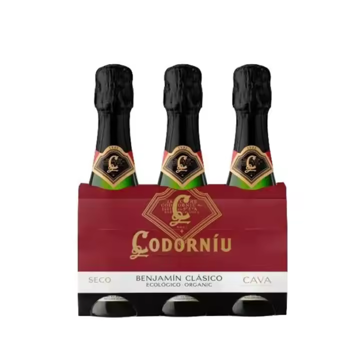 Cava Codorníu Seco Benjamín Pack 3 unidades - 1