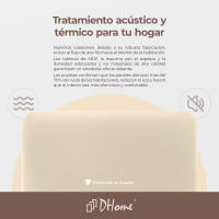 DHOME Cabecero Tapizado Liso Redondeado Polipiel con Patas para Pared Acústicos Cabeceros Absorbentes Cabezal Cama Dormitorio - details 7