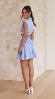 Vestido Largo Maxi De Verano Para Mujer Estilo Casual Elegante Sin Mangas Sin Espalda Color Sólido Personalizado - details 32