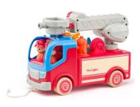 Camion de Bomberos con Luces y Sonidos Madera Woody - details 0