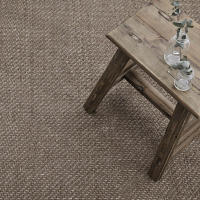 ALFOMBRA LANA Y YUTE MARRON  Linea Paralela - details 1