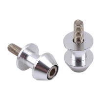 2pcs Soporte Para Motocicleta Swingarm Spools Slider Accesorios De Motocicleta Aleación De Aluminio Color Sólido Rojo/Negro/Azul/Morado/Plata - details 13