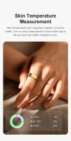 Anillo Inteligente R09 Para Hombres Y Mujeres Con Estuche De Carga Monitor De Salud Temperatura De Piel Y Sueño 5ATM Impermeable Para Teléfonos Android Y iOS - details 8