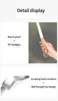 Cepillo De Limpieza Con Mango De Silicona Y Mopa Para Piso Y Ventanas Cabeza Flexible Para Baño Y Cocina Herramienta Doméstica - details 10
