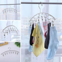 Rack De Secado De Ropa Con 32 Clip / 8 Clips Para Calcetines Y Ropa Interior Plegable Y Extensible Material PP - details 8