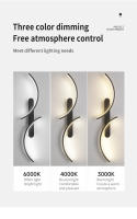 Lámpara De Pared Minimalista LED En Forma De C Moderna Para Decoración De Hogar Iluminación Perfecta Para Sala De Estar Dormitorio Pasillo Oficina - details 2
