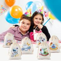 Bolsa De Regalo Para Fiesta De Cumpleaños Con Diseño De Astronauta Y Rocket De Algodón Dolce Decoraciones Para Fiesta De Niños Caja De Regalos Para Baby Shower - details 12