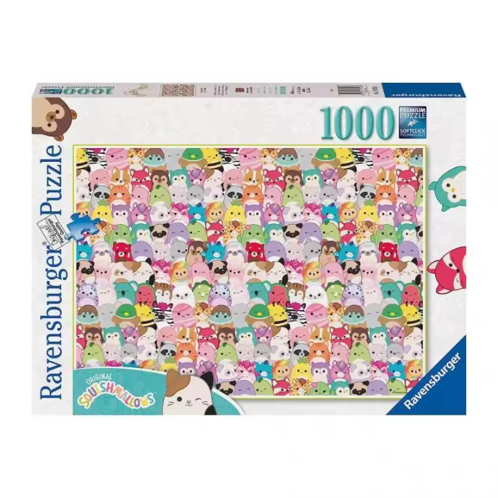 PUZZLE 1000 PIEZAS SQUISHMALLOWS DE RAVENSBURGER - 1