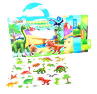 Juego De Rompecabezas Con Puzles De Princesa Y Animales Para Niños Juguetes Educativos Reutilizables Adhesivos Estáticos Regalo Para Fiesta De Cumpleaños - details 7