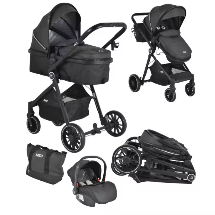 Carrito de bebé trío convertible RIO hasta 22 kg de Moni - 1