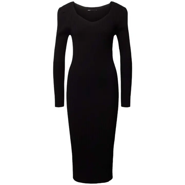 Vestido Only Onlrachella L/S Puff para mujer en color negro - 1