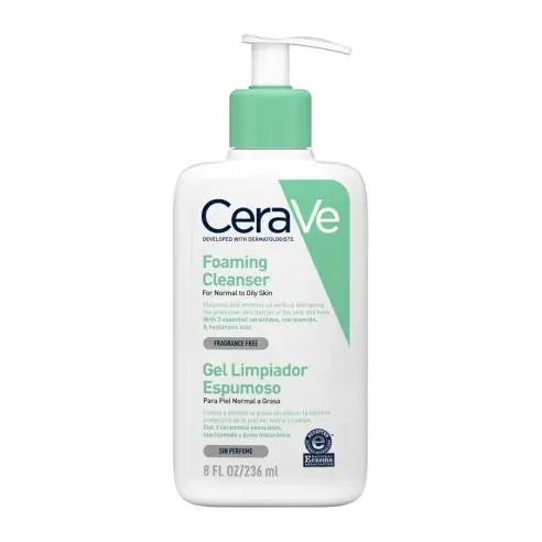 CERAVE GEL LIMPIADOR ESPUMOSO 236 ML - 1