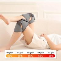 Masajeador de rodillas 3 en 1 recargable por USB con calefacción y vibración, almohadilla de apoyo para las articulaciones sin perfume para relajación, regalo ideal para rodillas, codos y hombros - Batería de litio incorporada de 1800 mAh - details 0