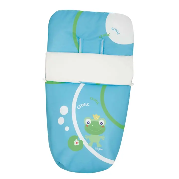 SACO DE SILLA UNIVERSAL BABYLINE. TEJIDO POLAR + CUBRE ARNÉS, DESMONTABLE. TEJIDO TRASERO 3D - 1
