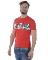 Emporio Armani EA7 Camiseta Algodón Hombre Rojo 3 ZPT83PJM5Z 1451 - details 2