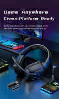Auriculares Inalámbricos Profesionales TAIDU T01 Con Micrófono 2.4G Bluetooth Y Cable 50mm Para Gaming En PC Laptop Y Móvil - details 9