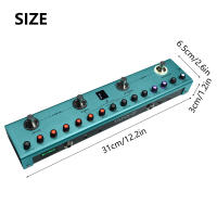 Pedal De Efectos Para Guitarra M-VAVE Con Igualizador De 3 Bandas Salida XLR Delays Reverbs BT Y Tipo C - details 7