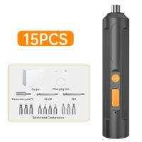 Destornillador Eléctrico USB Recargable Sin Cable Herramienta De Perforación Con Batería Para DIY En El Hogar - details 8