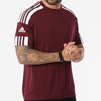 Camiseta Manga Corta Men Adidas Squad 21 V25 Granate Adccmv2591Ad - details 3