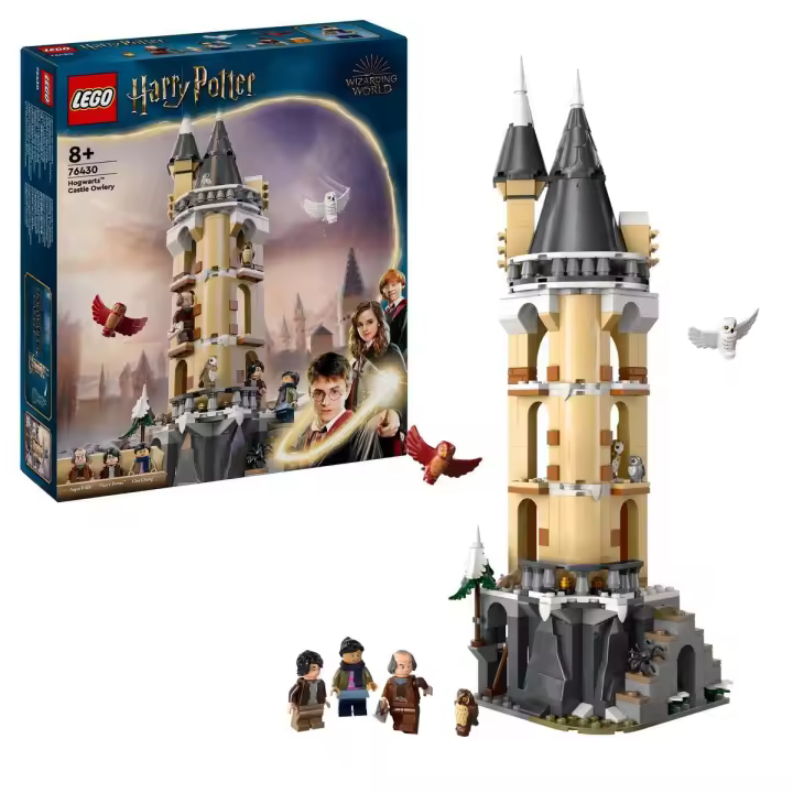 LEGO 76430 Harry Potter Lechucería del Castillo de Hogwarts Juguete - 1