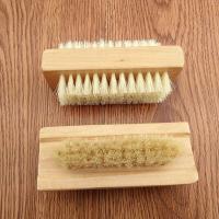 Cepillo De Uñas De Doble Cara Con Cerda De Bambú Y Sisal Herramienta De Limpieza Para Manicura Tamaño Medio - details 2
