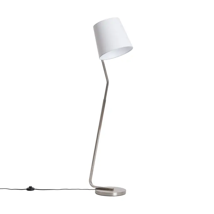 Ledkia Lámpara de Pie Metal Eikho Blanco - 1