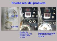 Tira De Luz LED COB Regulable 24V 12V 8mm 320LEDs/m Flexible Para Decoración De Habitaciones 3000K 4000K 6000K 1m 5m - details 0