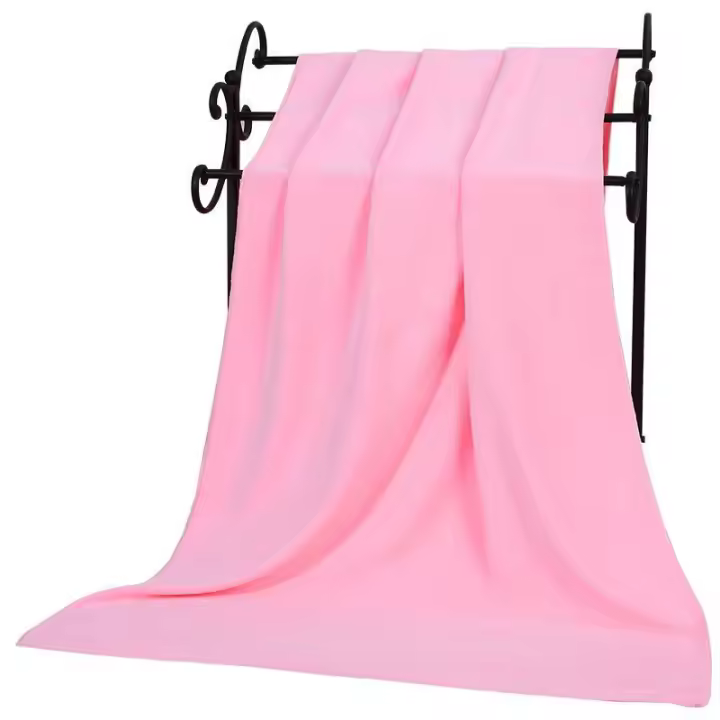 Toalla De Baño Grande Y Gruesa De Microfibra Absorbente Y Secado Rápido Para Natación Fitness Deportes Salon De Belleza Playa - 1