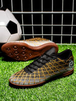 Zapatos De Fútbol Profesionales Para Adultos Duros Antideslizantes Deportivos Interiores Bajo La Rodilla Material PU Tela De Poliéster Suela De Goma - details 5