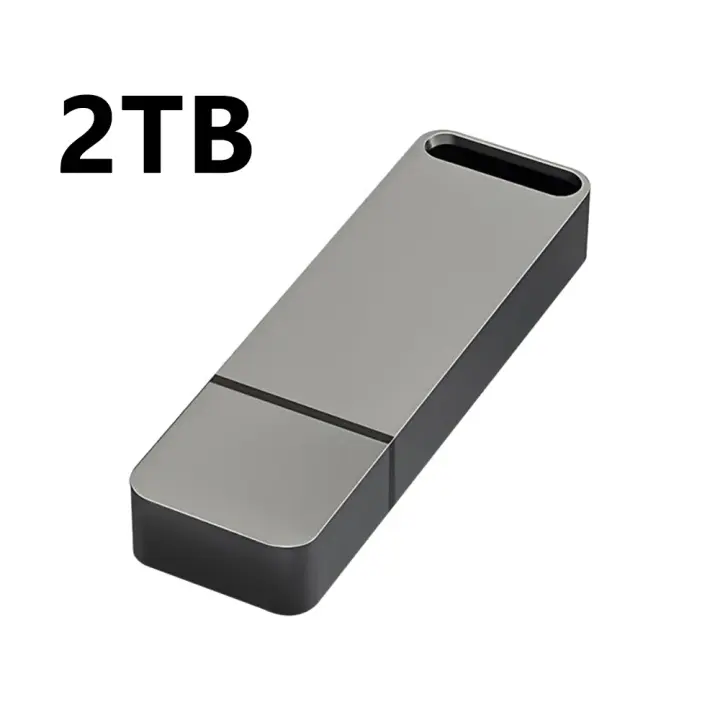 Alta Velocidad de 2TB Pendrive de Metal USB 3,1 de Memoria Flash con Interfaz USB3.0 - 1