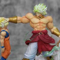 Figura De Acción Dragon Ball 20cm Brolly Vs Son Goku Anime Muscle Super Saiyan Doble Modo Colección Ornamento Juguetes Para Adolescentes Y Adultos - details 15