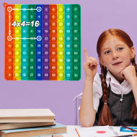 Juego De Tablero De Multiplicación 9x9 Juguetes Educativos Para Niños Juego De Fidget De Práctica Matemática Tablero De Números De La Tabla De Tiempos - details 3
