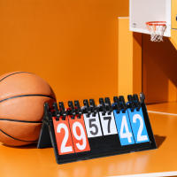 Tablero De Puntuación Deportivo De 2 Dígitos PVC Portátil Para Baloncesto Fútbol Voleibol Tablero De Puntos Giratorio - details 5