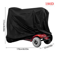Cubierta Para ATV Universal Impermeable De Tela Oxford 190T Protección Exterior Contra Polvo Para Motocicleta Vehículo Scooter Bicicleta - details 11
