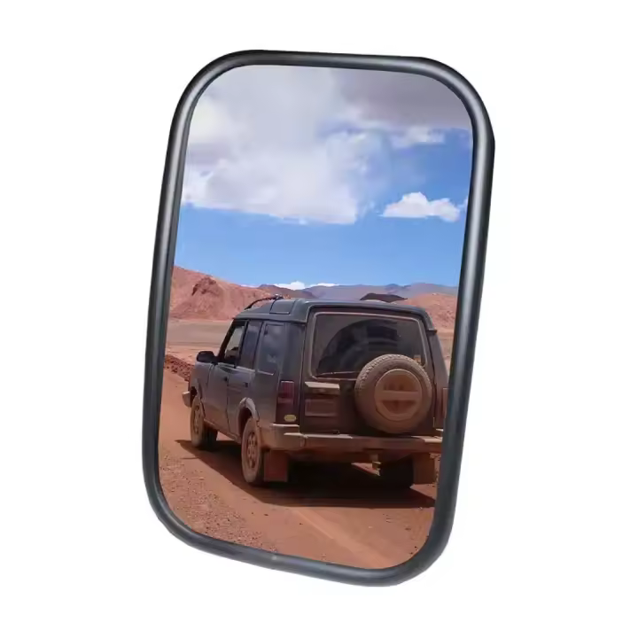 Producmar Espejo Lateral Retrovisor Panorámico Homologado CEE REF: MTC5080 Land Rover Defender 90 110 130 Puerta Lateral Rectangular de Repuesto Ambos Lados Modelo Original 13,5 x 21,5cm - 1