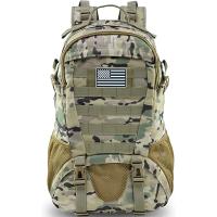 Mochila De Viaje Grande Impermeable Para Caza Y Camping Con Capacidad De 20-35 Litros Diseño De Camuflaje Mochila Deportiva Transversal Para Exteriores Con Manija Y Sistema De Carretel Unisex - details 5
