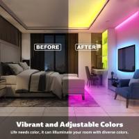 Tira De Luz LED Para Escritorio Con Control Remoto De 24 Teclas Multicolor RGB DIY Decoración De Hogar 1/3/5/10/15/20/30M - details 7
