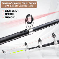 Vara De Pescar Telescópica Sougayilang Ultraligera 1.5m Para Caña De Pescar Baitcasting 8g-15g Para Pesca De Agua Dulce Truchas Y Bass - details 4
