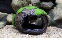 Adorno De Acuario De Vidrio Decoración De Tanque De Peces Resina Antigua Barrotes Accesorio De Equipamiento De Acuario D9236 - details 3