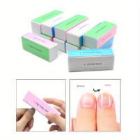 Set De Bloques De Lijado Para Uñas 1/3/5 Piezas 4 Maneras Brillante Pulidor De Uñas Manicura Y Lijado Colorido - details 1