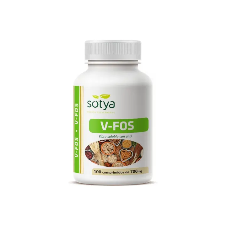 Sotya V-Fos Vientre Plano 600MG Comp 100 - Reduce la Hinchazón Abdominal - 1