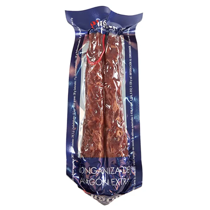 Longaniza de Aragón Extra Pastor 100% Natural y Artesana 450 gr - 1