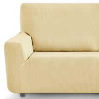Eiffel Textile - Funda de Sofá Elástica Adaptable. Protector Cubre Sofa. Liso Lavable Resistente Transpirable. Con Elastomero. Modelo Rústica - details 1
